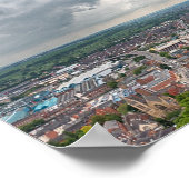 Lincoln Cityscape Poster (Ecke)
