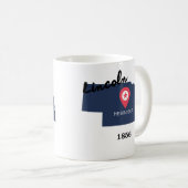 Lincoln coffee mug  kaffeetasse (VorderseiteRechts)