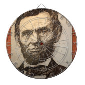 Lincoln Dartboard Dartscheibe (vorne)
