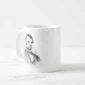 Lincoln den Tassen in des Kaffee-3D (Vorderseite Links)