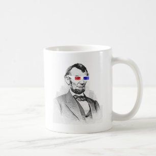 Lincoln den Tassen in des Kaffee-3D