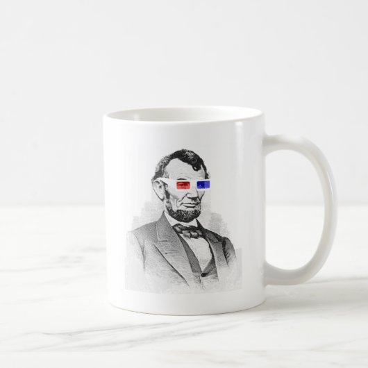Lincoln den Tassen in des Kaffee-3D (Rechts)