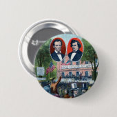 Lincoln-Douglas Debatte von 1858 Button (Vorne & Hinten)