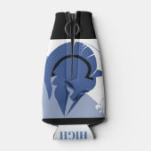 Lincoln East High School New Designs Flaschenkühler (Rückseite)