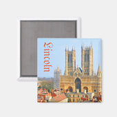 Lincoln, England Magnet (Vorderseite/Rückseite)