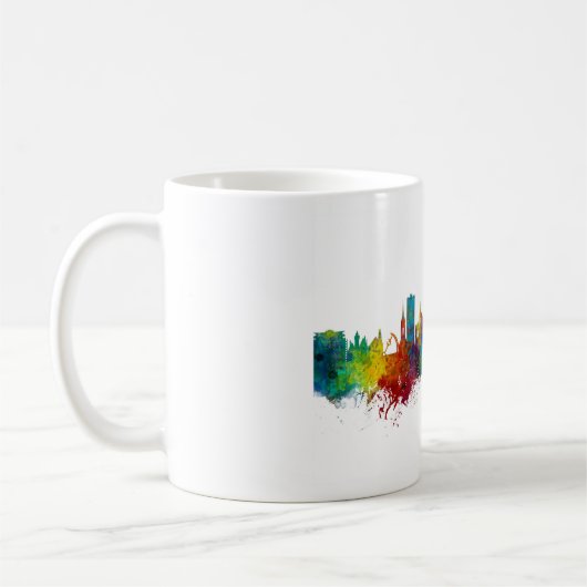Lincoln England Skyline Kaffeetasse (Links)