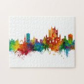 Lincoln England Skyline Puzzle (Horizontal)
