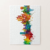 Lincoln England Skyline Puzzle (Vertikal)