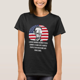 Lincoln Futuristic VR Fiction Zitat 1 T-Shirt