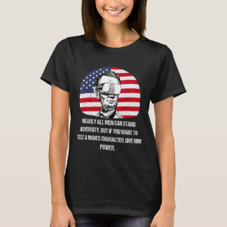 Lincoln Futuristic VR fiktive Zitat T-Shirt