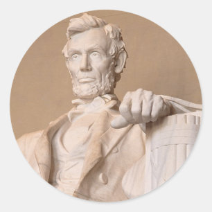 Lincoln-Gedenkstätte Runder Aufkleber