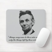 Lincoln - Gedränge Mousepad (Mit Mouse)