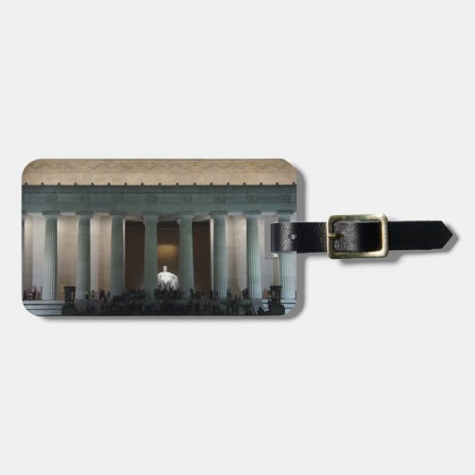 Lincoln Gepäckanhänger (Vorderseite horizontal)