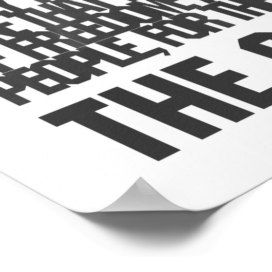 Lincoln/Gettysburg Text Mosaic Poster (Ecke)