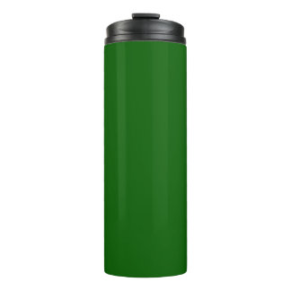 Lincoln Green Solid Schlicht Color Thermosbecher