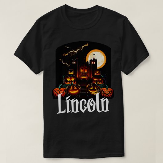 Lincoln Halloween T-Shirt (Design vorne)