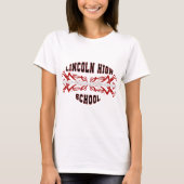 Lincoln High School Links Tribal T-Shirt (Vorderseite)