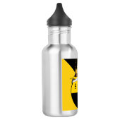 Lincoln Highschool Ritter Edelstahlflasche (Links)