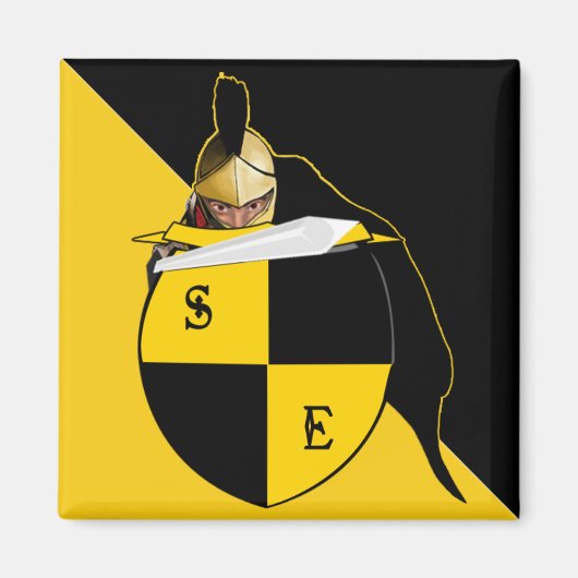 Lincoln Highschool Ritter Magnet (Vorne)