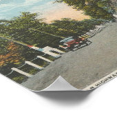 Lincoln Highway at Grandview Point Postkarte Poster (Ecke)