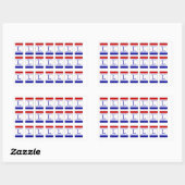 Lincoln Highway Traditionelle Farben Aufkleber (Blatt)