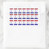 Lincoln Highway Traditionelle Farben Aufkleber (Tasche)