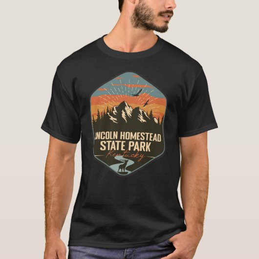 Lincoln Homestead State Park Kentucky KY Retro Sou T-Shirt (Vorderseite)