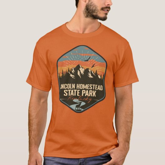 Lincoln Homestead State Park Kentucky KY Retro Sou T-Shirt (Vorderseite)