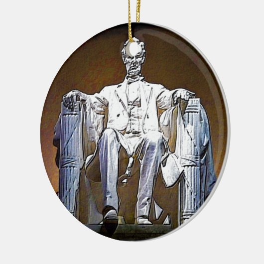 Lincoln II Keramikornament (Links)