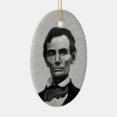 Lincoln Illinois Hauptstadt Bicentennial Keramikornament (Rechts)