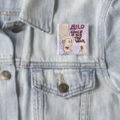 Lincoln ist mutig! button (Beispiel)