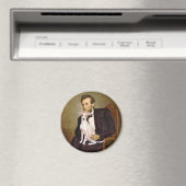 Lincoln - Italienischer Windhund 5 Magnet (In Situ (Geschirrspüler))