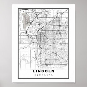 Lincoln Karte Poster