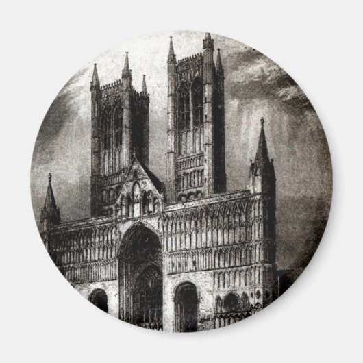 Lincoln-Kathedrale Magnet (Vorne)