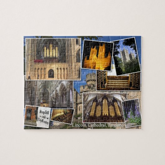 Lincoln Kathedrale Puzzle (Horizontal)