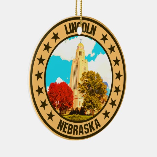 Lincoln Keramik Ornament (Rechts)