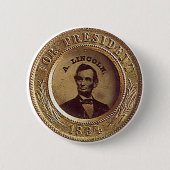 Lincoln - Knopf Button (Vorderseite)