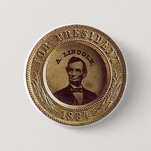 Lincoln - Knopf Button (Vorderseite)
