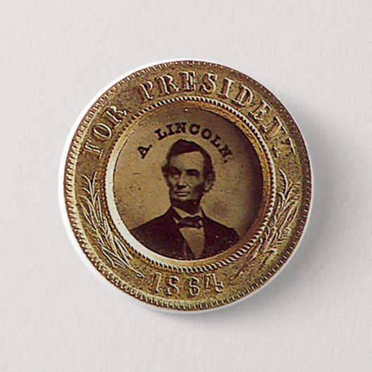 Lincoln - Knopf Button (Vorderseite)