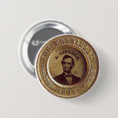 Lincoln - Knopf Button (Vorne & Hinten)