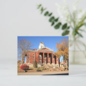Lincoln Landkreis Court House Postkarte (Stehend Vorderseite)