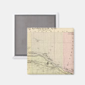 Lincoln Landkreis, Nebraska Magnet (Vorderseite/Rückseite)