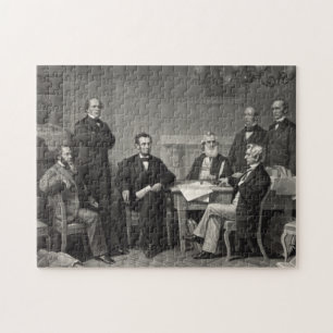 Lincoln liest die Emanzipationsproklamation Puzzle
