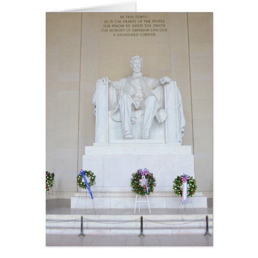 Lincoln Memorial. (Vorne)