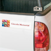 Lincoln Memorial Abstrakt Autoaufkleber (Auf Lkw)