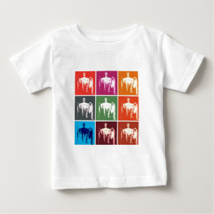 Lincoln Memorial Abstrakt Baby T-shirt