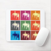 Lincoln Memorial Abstrakt Mousepad (Mit Mouse)