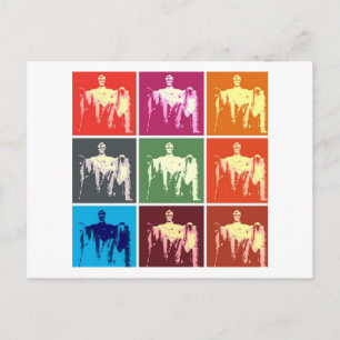 Lincoln Memorial Abstrakt Postkarte