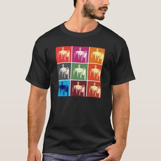 Lincoln Memorial Abstrakt T-Shirt (Vorderseite)