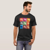 Lincoln Memorial Abstrakt T-Shirt (Vorne ganz)